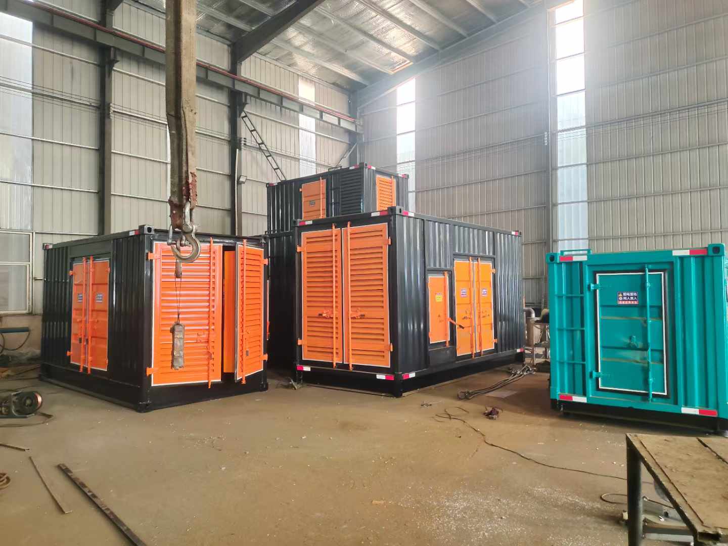 东宝500kw柴油发电机组可以带动多少功率设备？